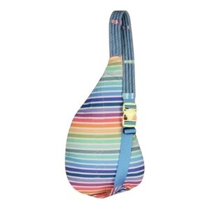KAVU 3 Rope Sling Pack Unisex NWOT Summer Stripe